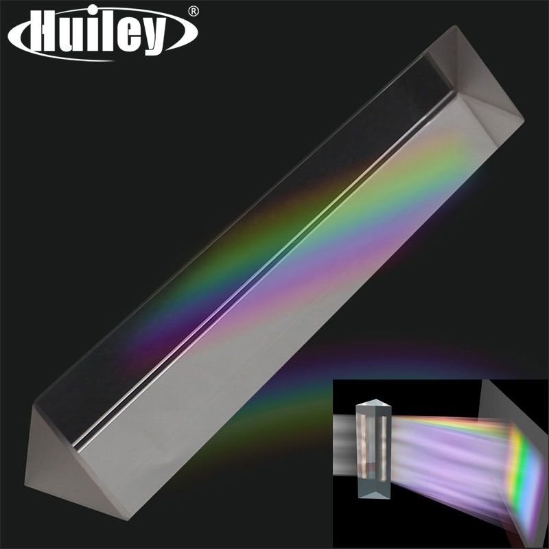 Lighting Glass Photography - Prism สำหรับการถ่ายภาพ Refracted Light สอนปริซึมสามเหลี่ยม18ซม./15ซม./10ซม./5ฟิสิกส์การทดลองทางวิทยาศาสตร์เครื่องมือ