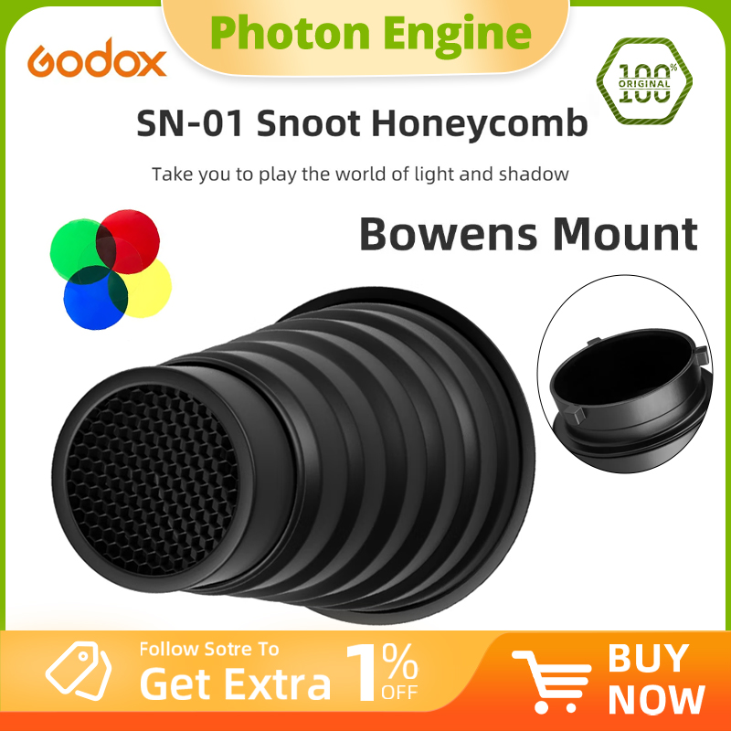 Photography Lighting Types - GODOX SN-01 Bowens โบเวนส์ สนูทขนาดใหญ่ อุปกรณ์เสริมสำหรับแฟลชสตูดิโอ