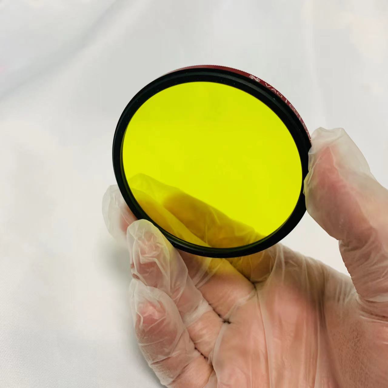 Lighting Glass Photography - หลายขนาด82มม.รอบกรอบ490nm สีเหลืองแสงไฟสี IR กรอง JB490สำหรับกล้องถ่ายรูป