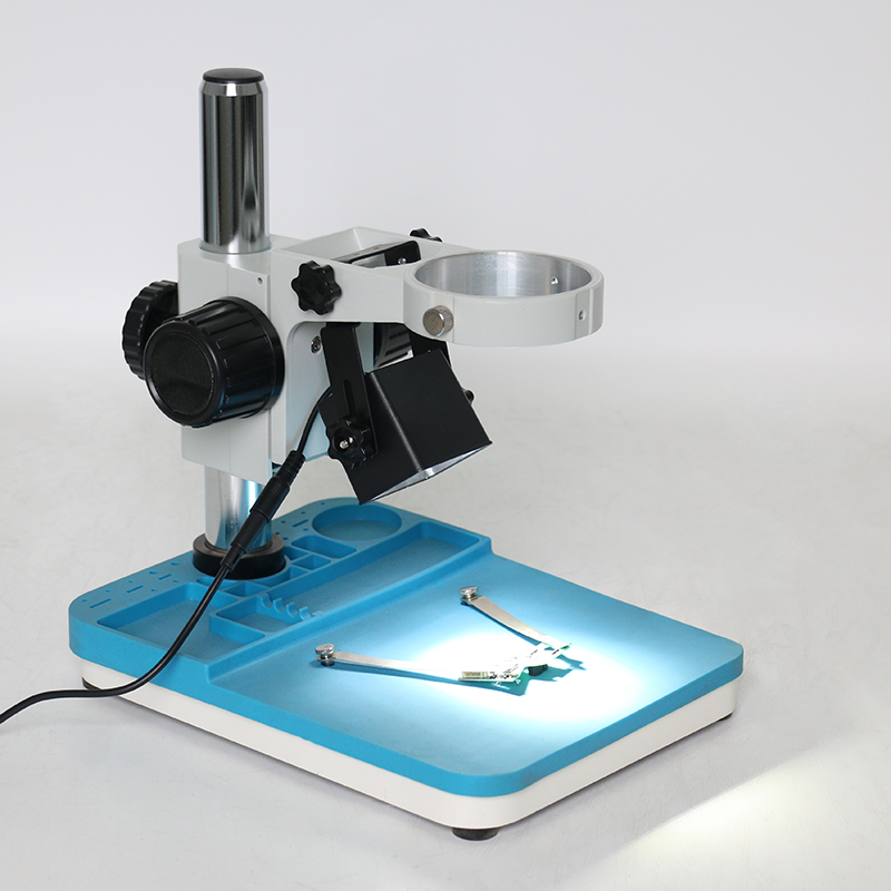 Macro Photography Led Lighting - โคมไฟด้านข้างวงแหวน61 LED สามารถปรับได้6000K-7000K โคมไฟส่องสว่าง110V-220V สำหรับอุตสาหกรรมกล้องจุลทรรศน์สเตอริโอกล้องวีดีโอ HDMI