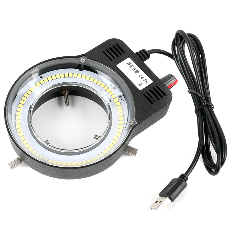 Macro Photography Led Lighting - ไฟวงแหวน LED แบบปรับได้ ใช้พอร์ต USB 70/72/144