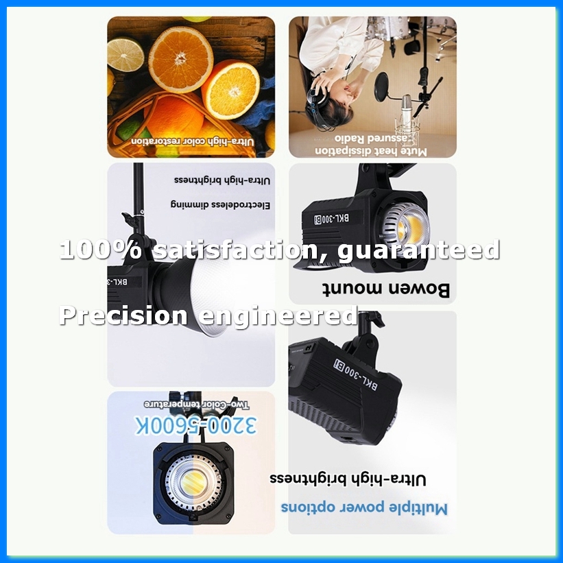 Photography Lighting Gear - ไฟวิดีโอ LED แบบไบ 300W, ไฟ LED