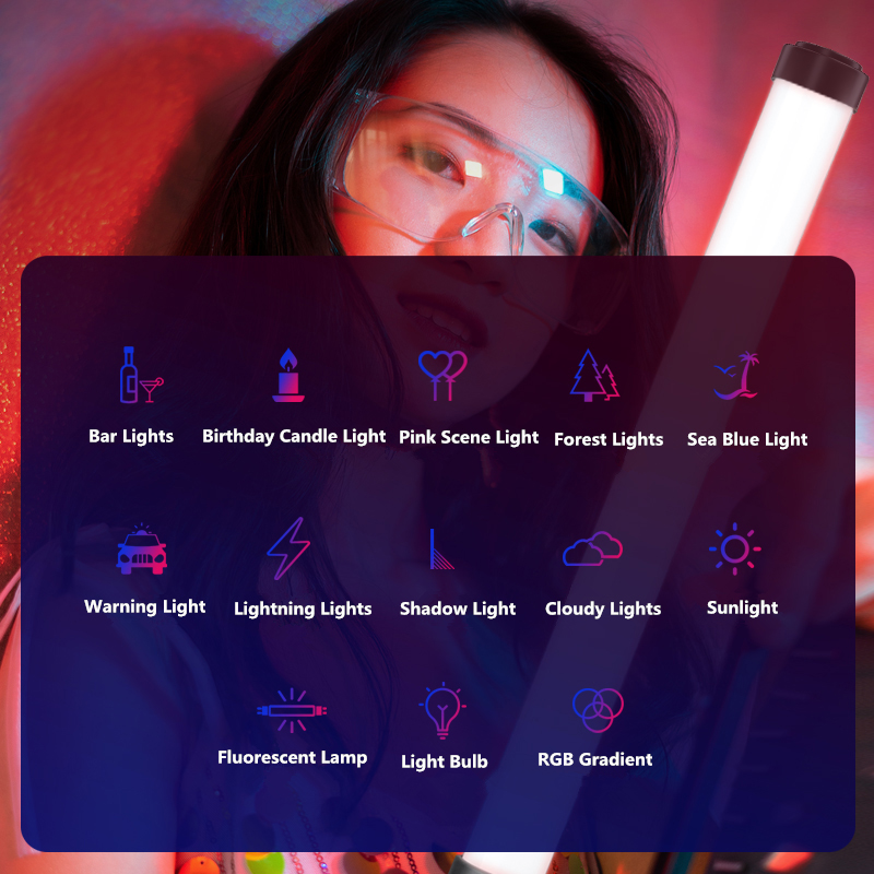 ไฟถ่ายภาพแบบแท่งพกพา 42 ดวง RG - Photography Lighting Types บทวิจารณ์และราคา