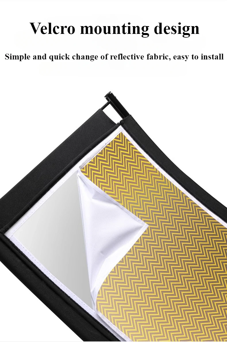 ผ้าสะท้อนแสงแบบพับได้ 4 สี รูป - Photography Lighting Types บทวิจารณ์และราคา