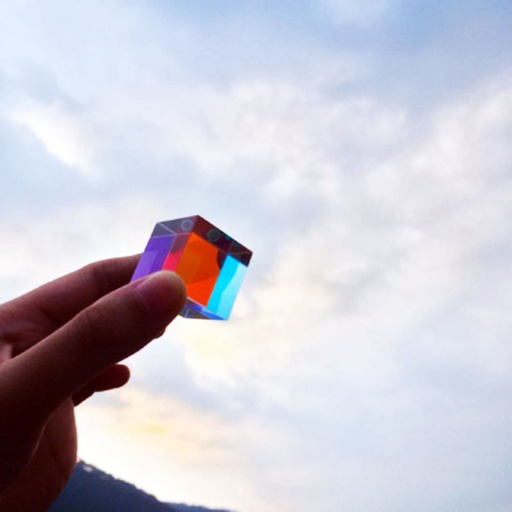 แก้ว Cube 12.7 มม.Dichroic Pri - Lighting Glass Photography บทวิจารณ์และราคา