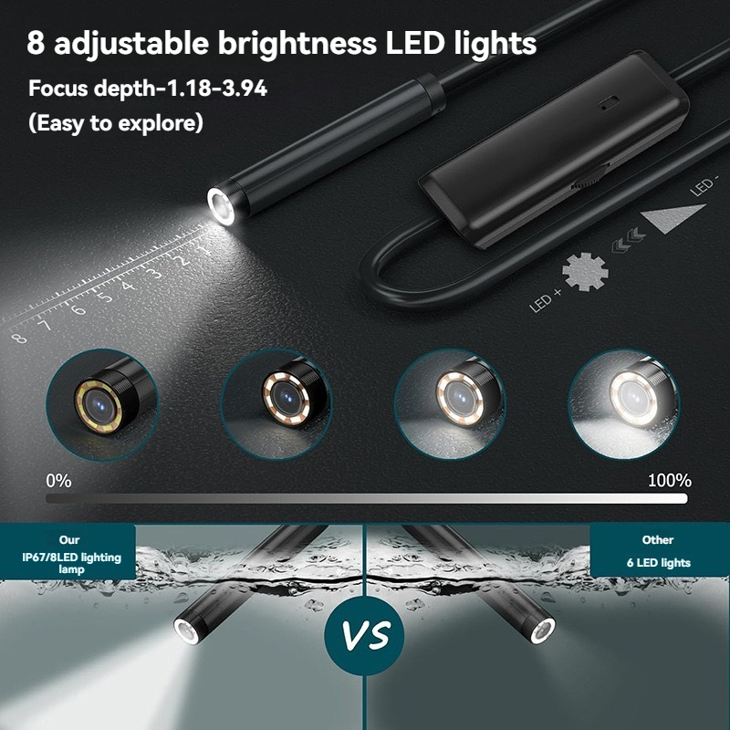 กล้องเอนโดสโคปอุตสาหกรรมเลนส์  - Photography Lighting Gear บทวิจารณ์และราคา