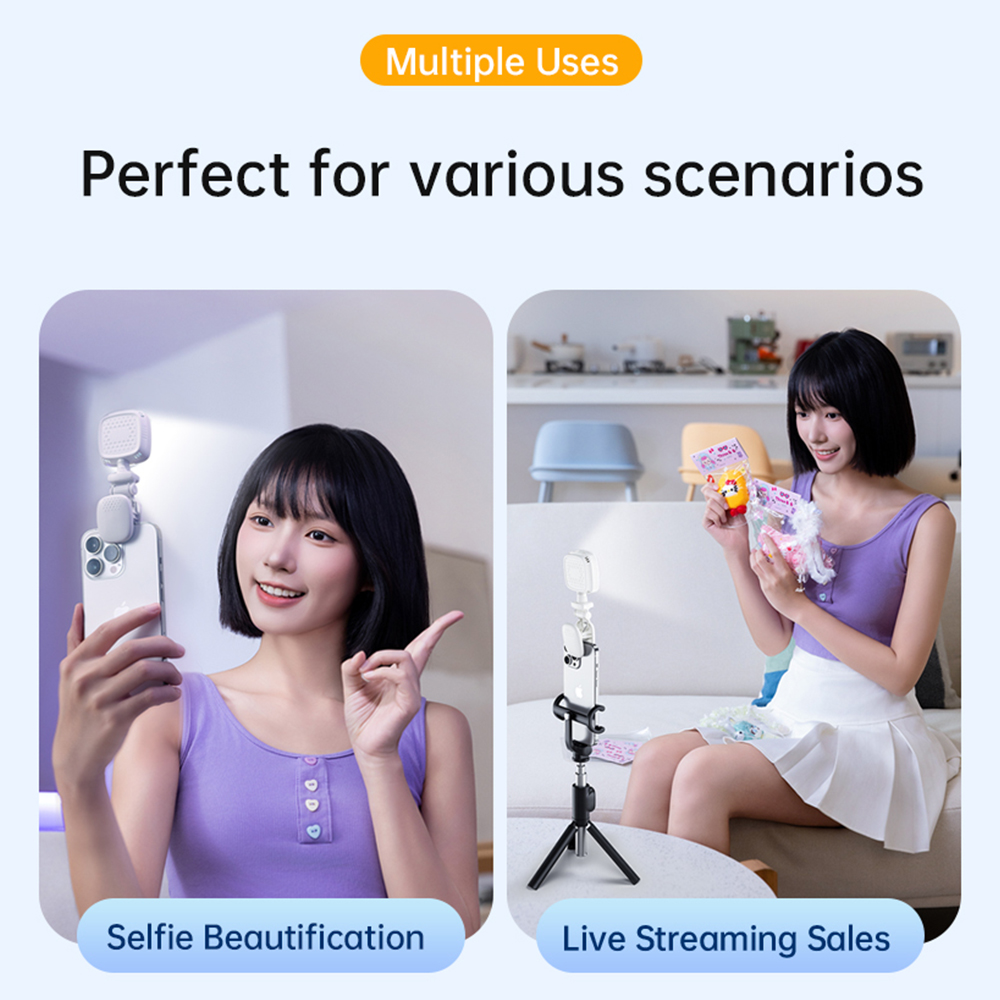 แบบพกพา LED Selfie Light กล้อง - Macro Photography Led Lighting บทวิจารณ์และราคา