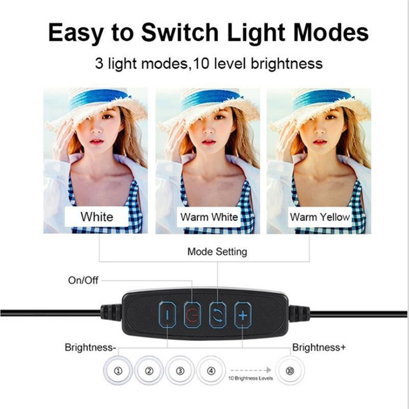 หรี่แสงได้ LED Ring Light Prof - Lighting Glass Photography บทวิจารณ์และราคา