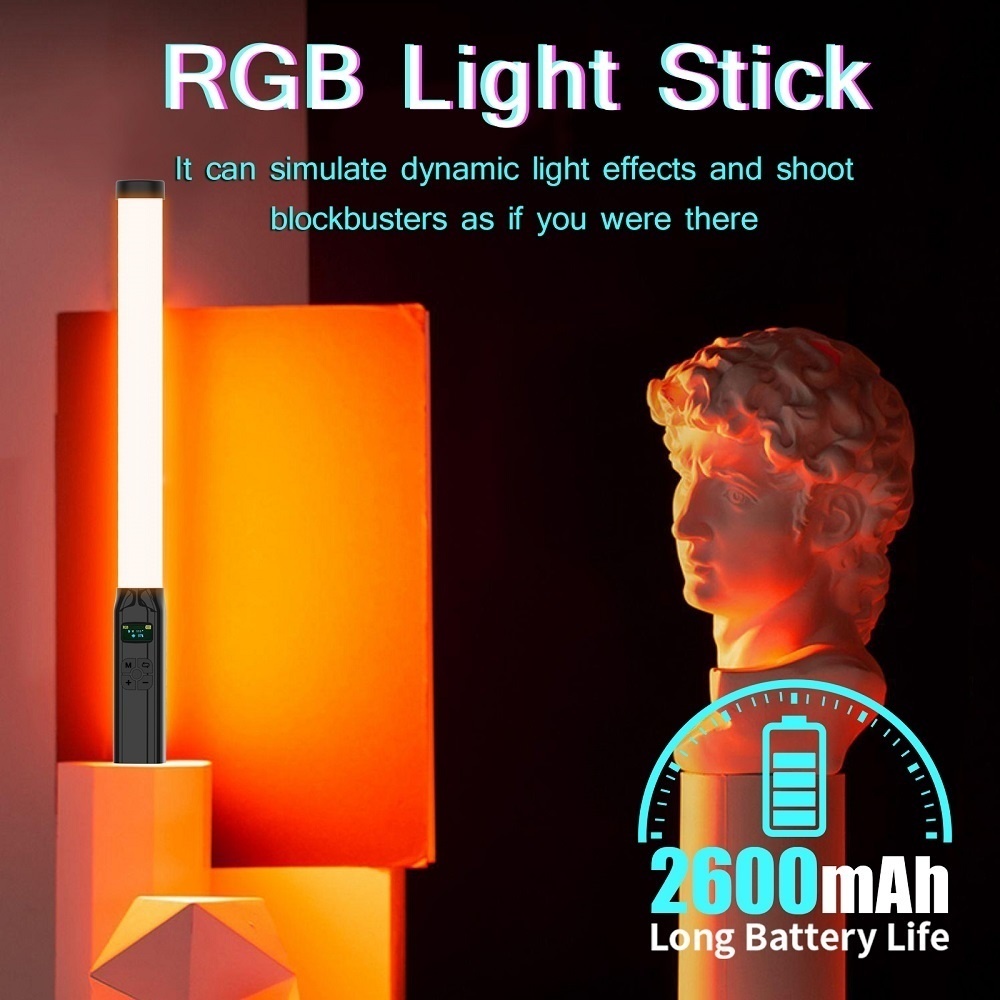 50 ซม.RGB Stick Light Wand น้ํ - Photography Lighting Types บทวิจารณ์และราคา