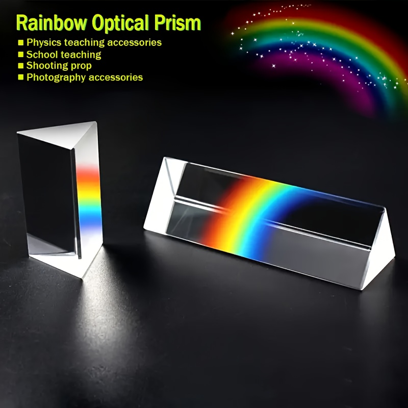 ปริซึมแก้วสำหรับการเรียนการสอน - Lighting Glass Photography บทวิจารณ์และราคา