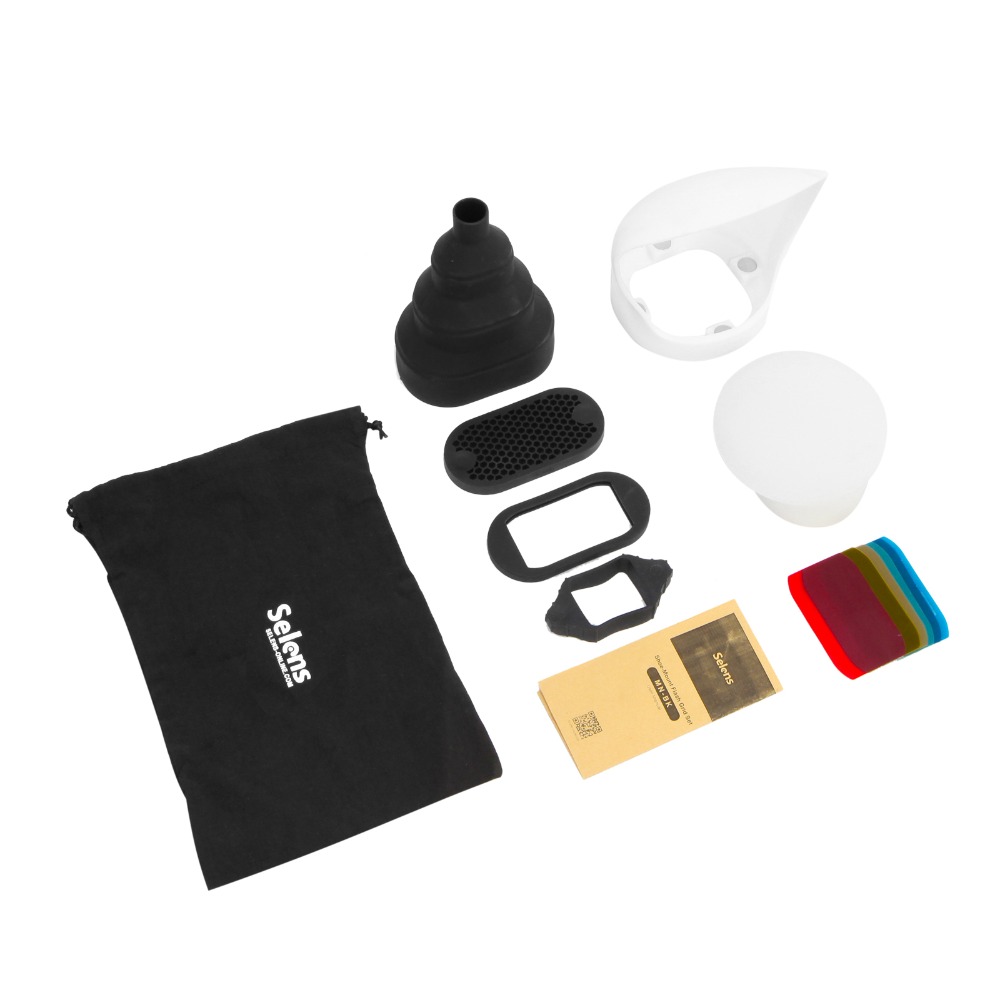 Selens แม่เหล็กแฟลชชุดอุปกรณ์เ - Snoot Flash Modifier บทวิจารณ์และราคา