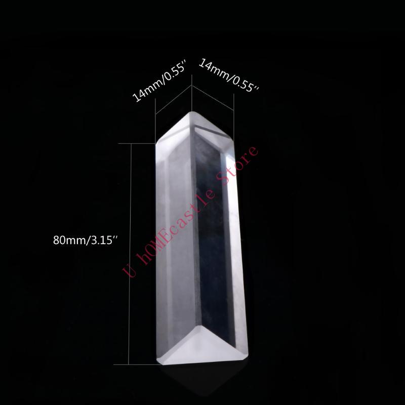 63HF K9 Optical Glass มุมขวาสะ - Lighting Glass Photography บทวิจารณ์และราคา