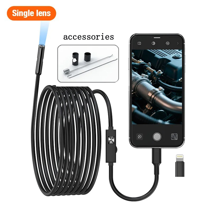 กล้องเอนโดสโคปแบบเลนส์เดี่ยว/ค - Macro Photography Led Lighting บทวิจารณ์และราคา