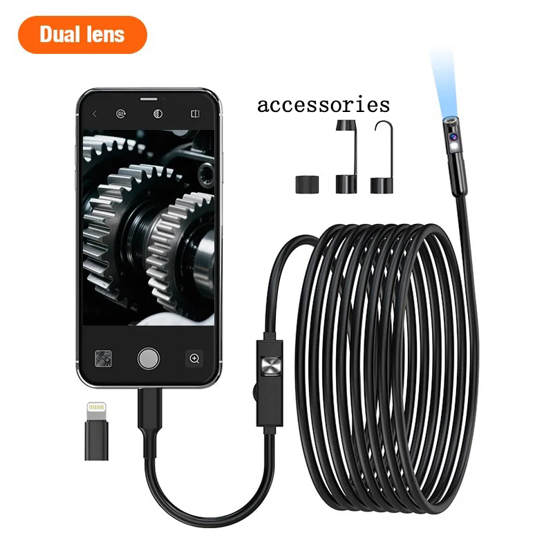 กล้องเอนโดสโคปแบบเลนส์เดี่ยว/ค - Macro Photography Led Lighting บทวิจารณ์และราคา