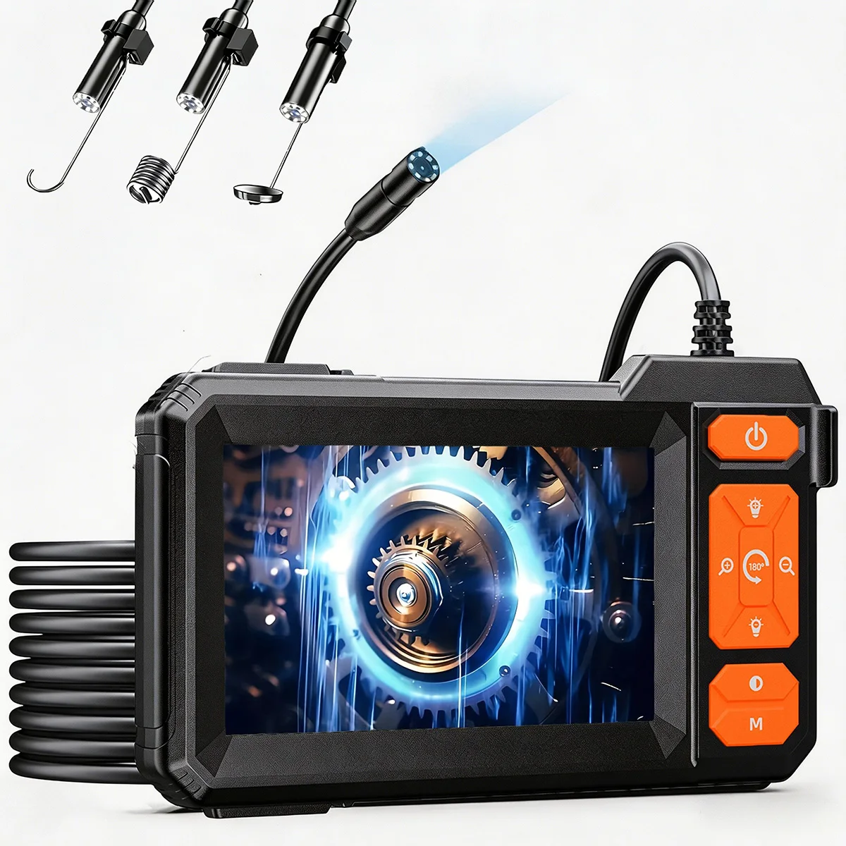 กล้องเอนโดสโคปอุตสาหกรรม 4.3 น - Photography Lighting Gear บทวิจารณ์และราคา
